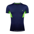 Umidade Wicking Dry Fit Camiseta justa